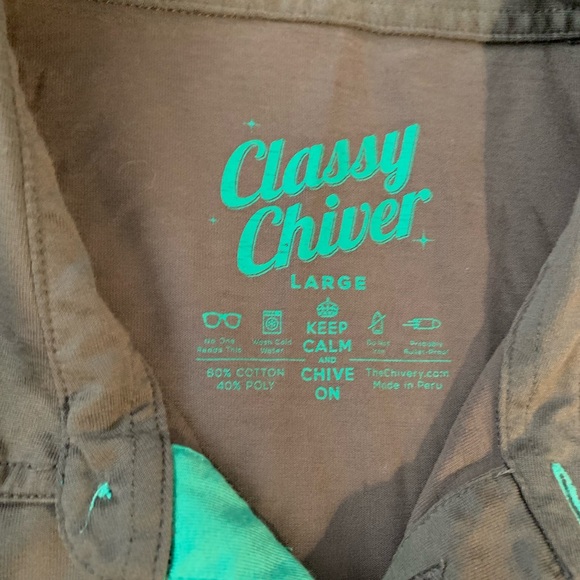 Men’s the Chive polo men’s large William Murray loudmouth - Picture 3 of 7